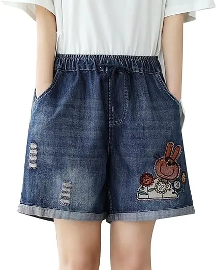 女士牛仔短褲